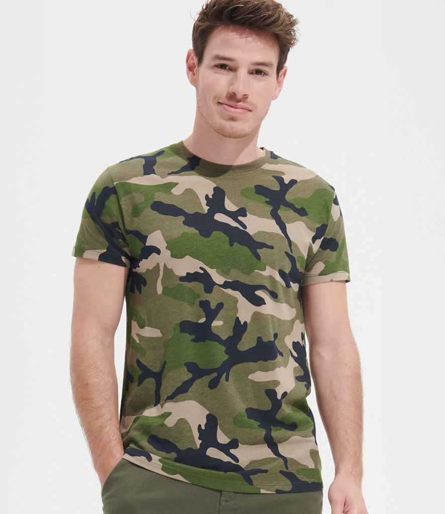 SOL'S Camo T-Shirt (01188)
