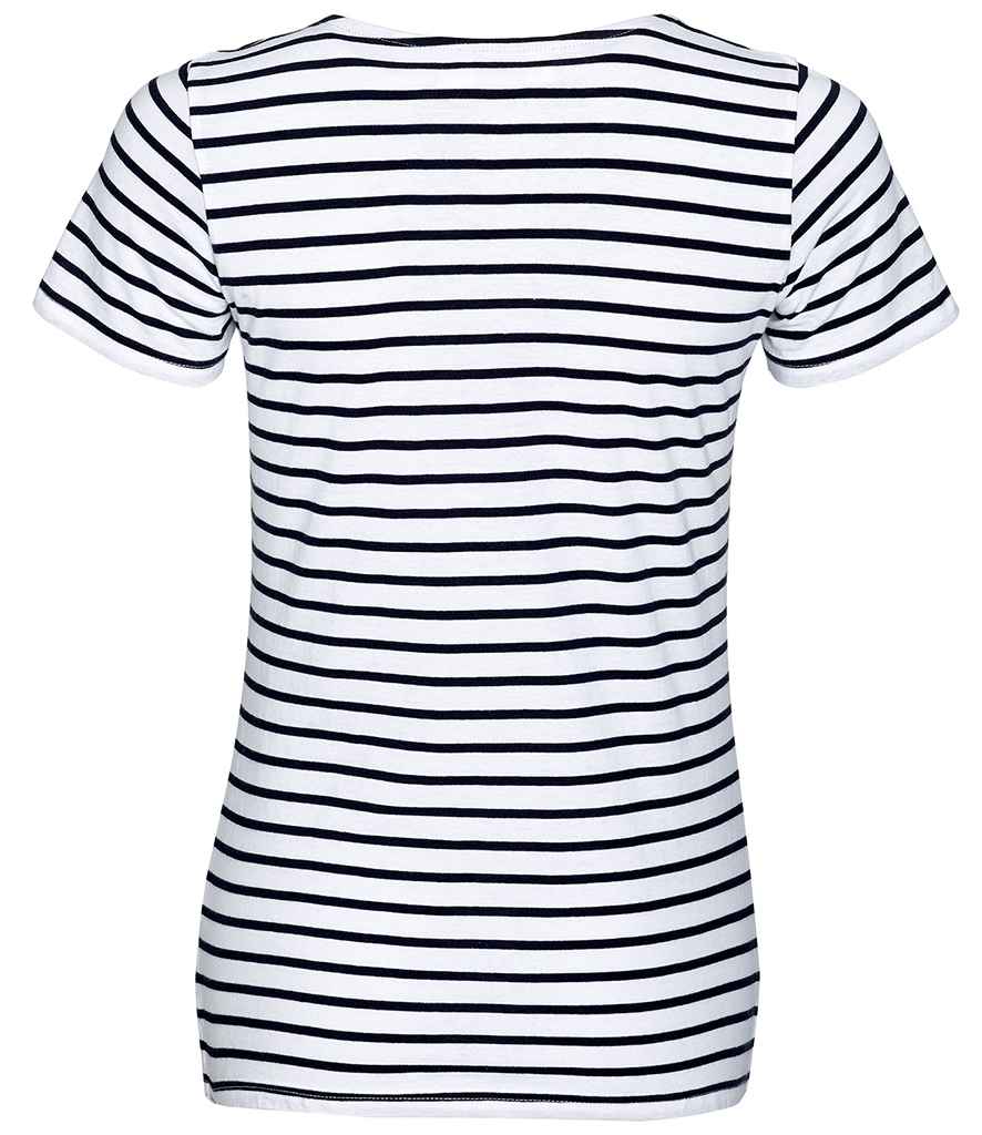 SOL'S Ladies Miles Striped T-Shirt (01399)
