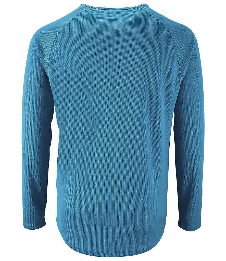 SOL'S Sporty Long Sleeve Performance T-Shirt - Aqua (02071)