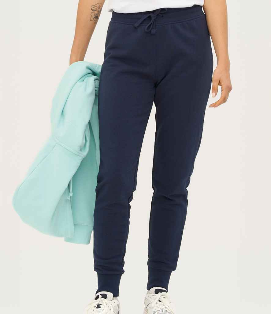 SOL'S Ladies Jake Slim Fit Jog Pants - French Navy (02085)