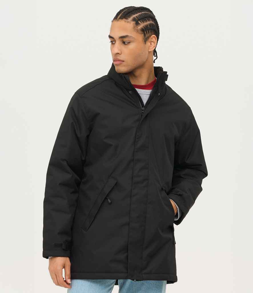 SOL'S Unisex Robyn Padded Jacket - Black (02109)