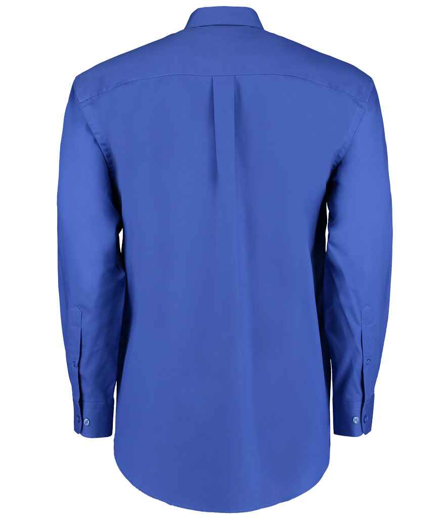 Kustom Kit Premium Long Sleeve Classic Fit Oxford Shirt - BACK