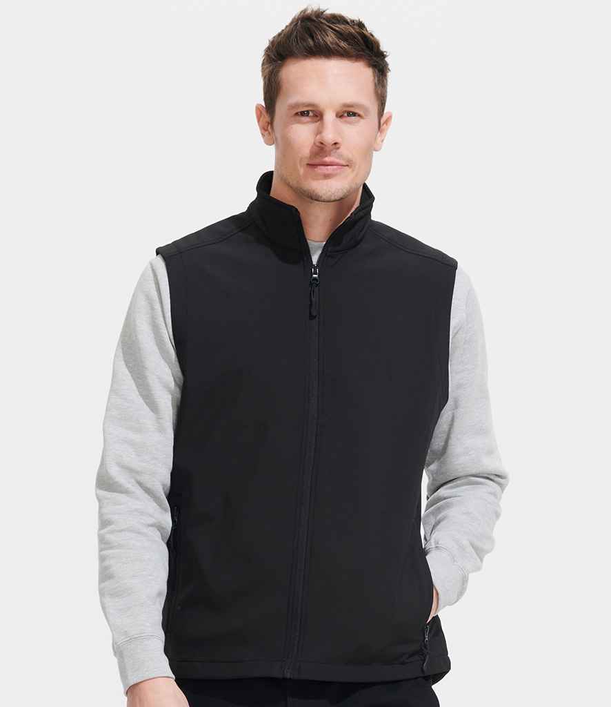 SOL'S Race Soft Shell Bodywarmer - Black (02887)