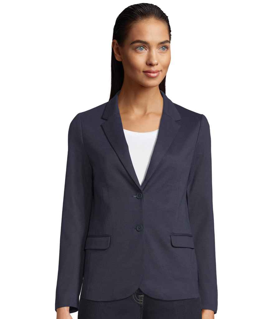 NEOBLU NEOBLU Ladies Marcel Piqué Blazer - Night Blue (03170)