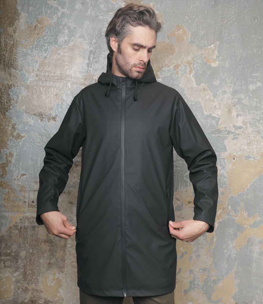 NEOBLU NEOBLU Antoine Wax Parka Jacket - Deep Black (03174)