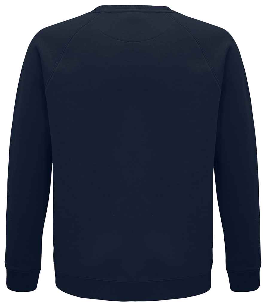 SOL'S Unisex Space Organic Raglan Sweatshirt - French Navy (03567)