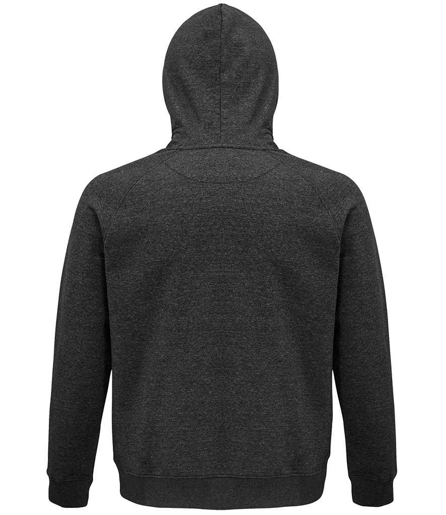 SOL'S Unisex Stellar Organic Hoodie - Charcoal Marl (03568)