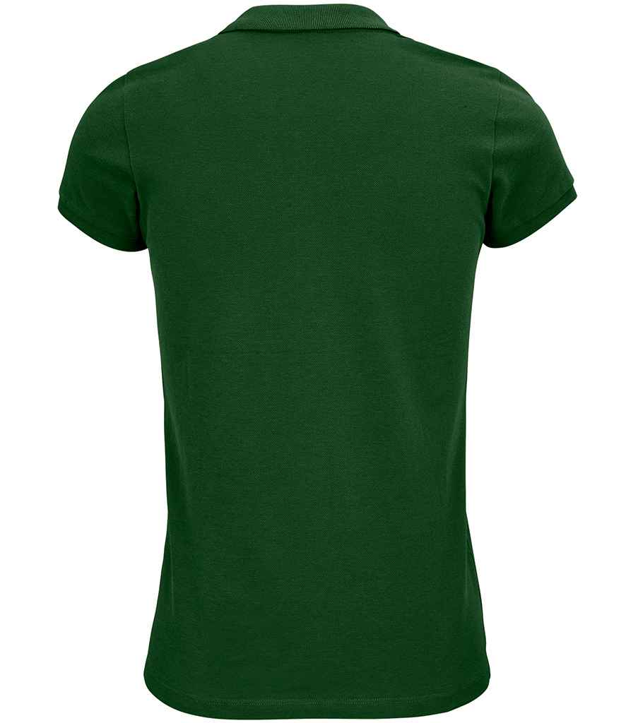 SOL'S Ladies Planet Organic Piqué Polo Shirt - Bottle Green (03575)