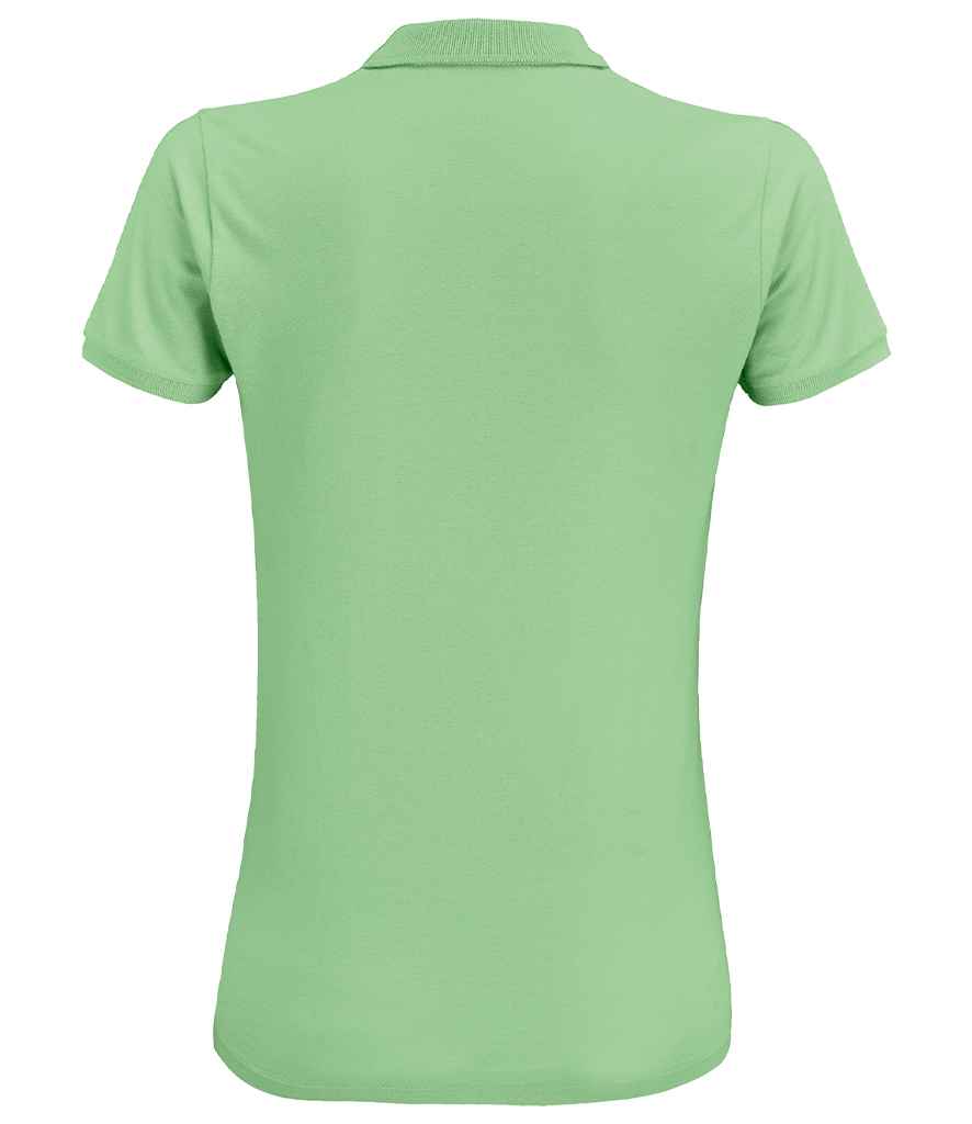 SOL'S Ladies Planet Organic Piqué Polo Shirt - Frozen Green (03575)