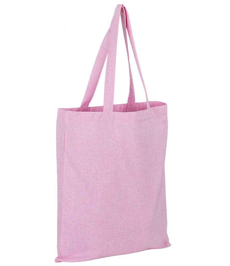 SOL'S Awake Recycled Tote - Heather Pink (03829)