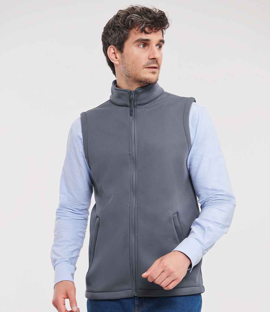 Russell Smart Soft Shell Gilet - Convoy Grey (041M)