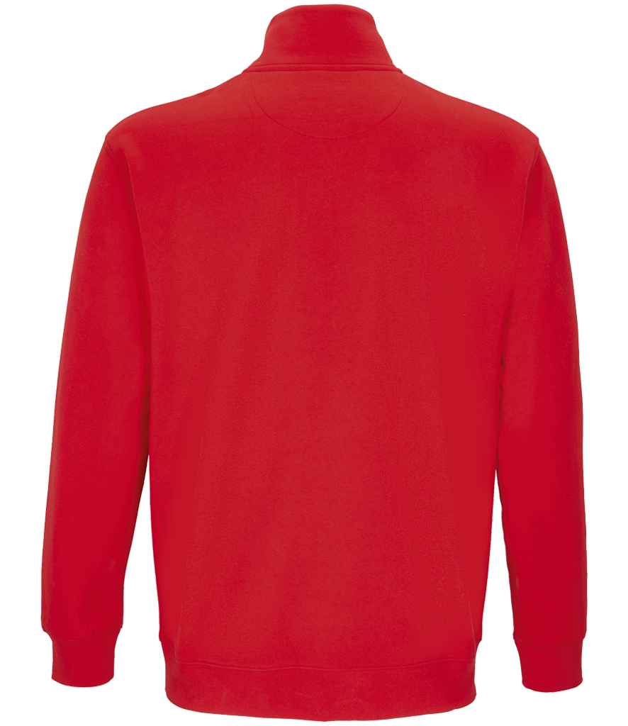 SOL'S SOL'S Unisex Conrad 1/4 Zip Sweatshirt - Bright Red (04234)