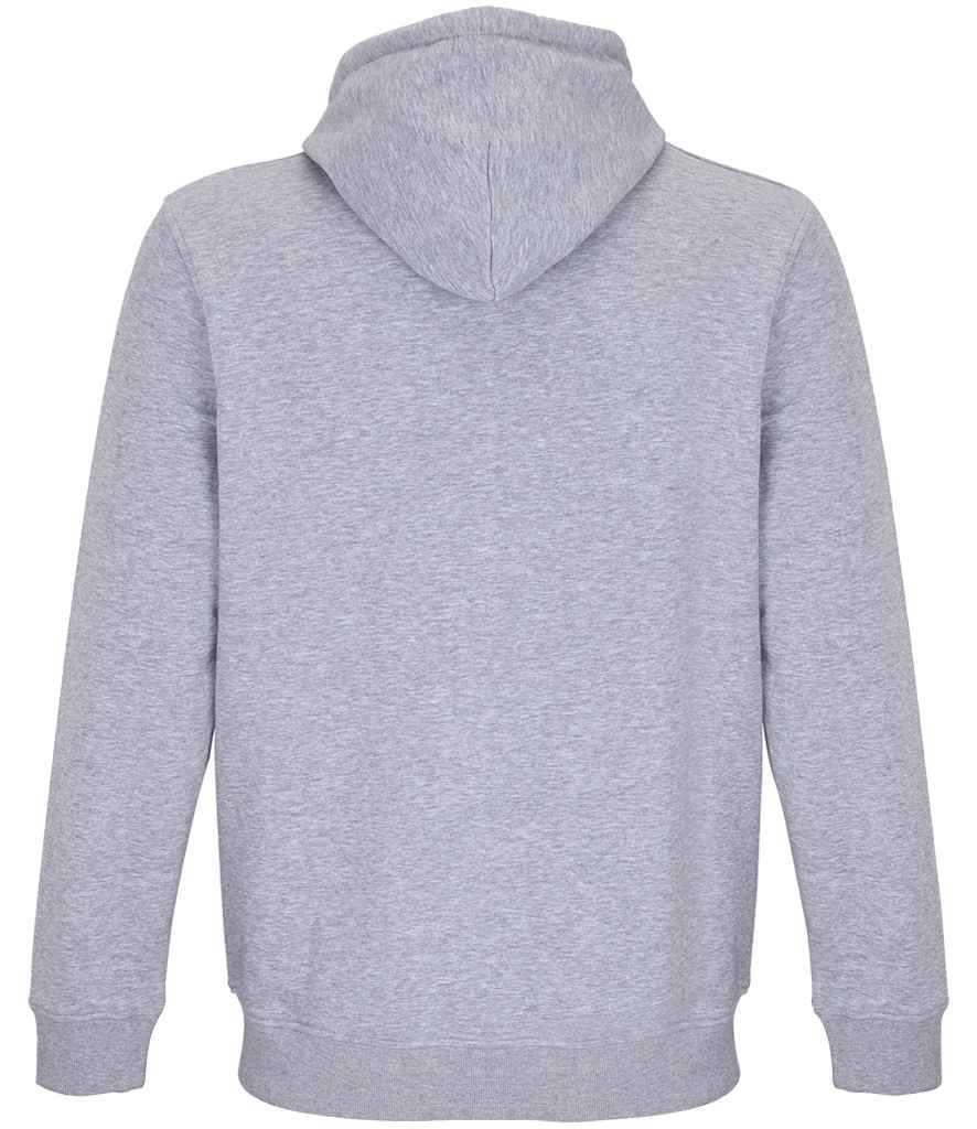 SOL'S SOL'S Unisex Calipso Eco-Friendly Full Zip Hoodie - Grey Marl (04237)