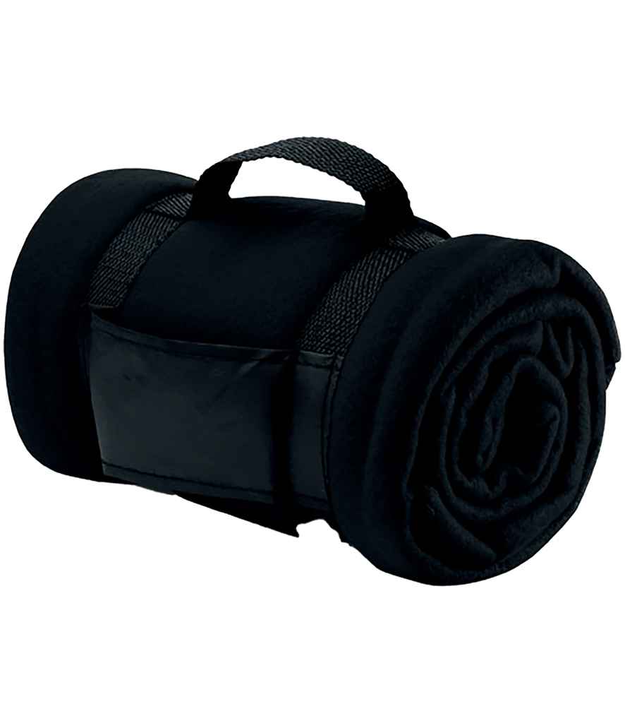 SOL'S SOL'S Stavenger Plaid Fleece Blanket - Black (04342)