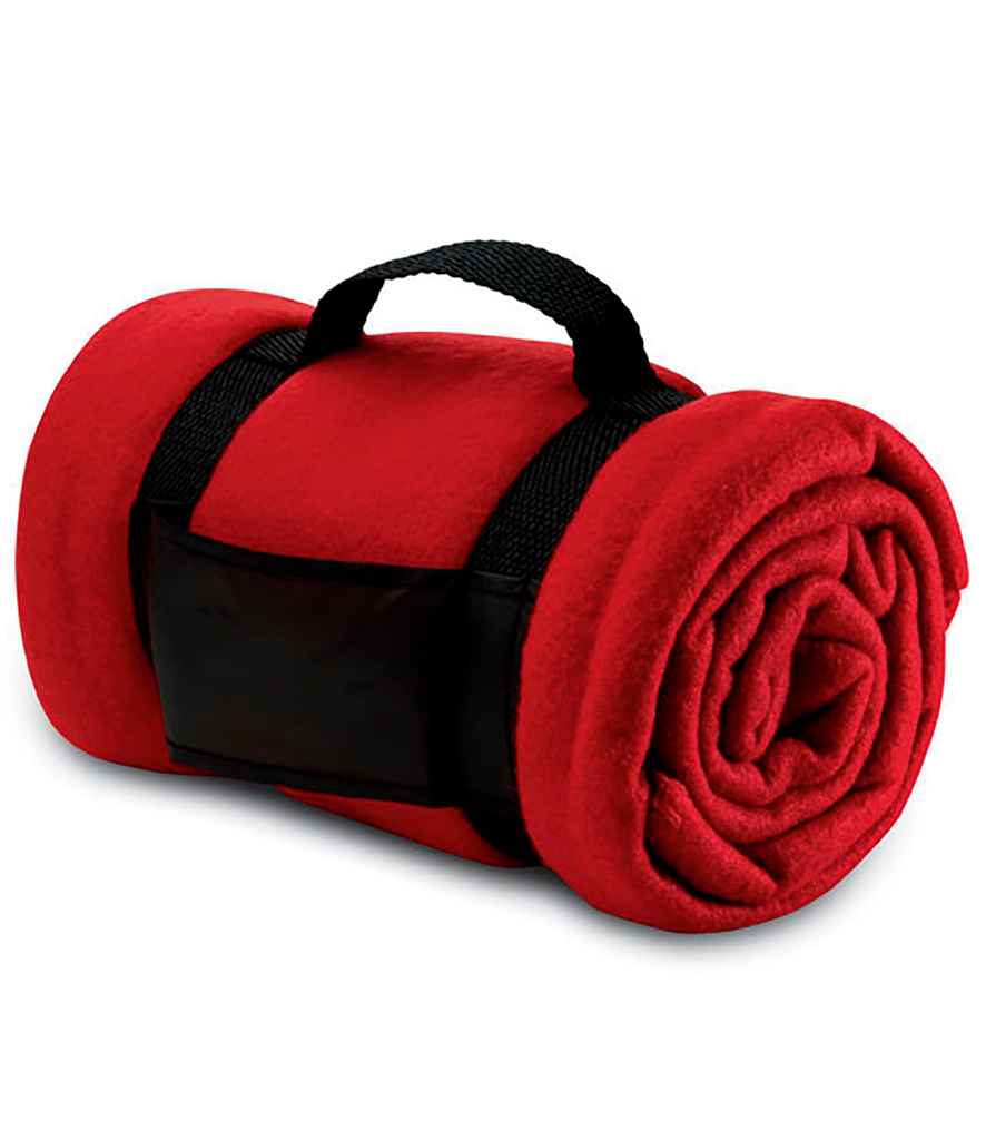 SOL'S SOL'S Stavenger Plaid Fleece Blanket - Red (04342)