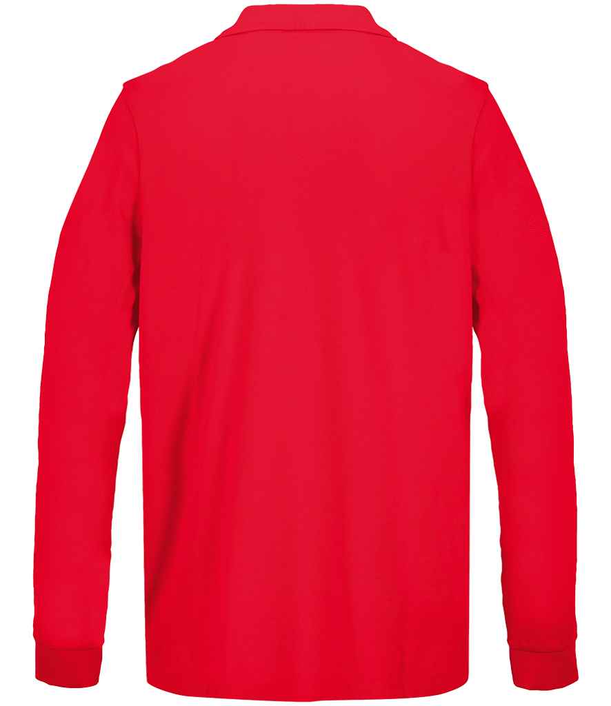 SOL'S SOL'S Unisex Pacific Long Sleeve Piqué Polo Shirt - Red (04441)