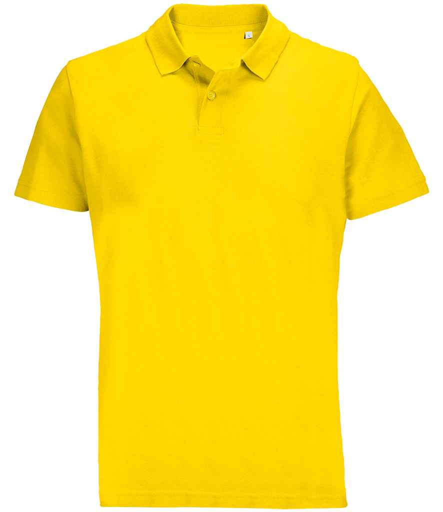 SOL'S SOL'S Unisex Pulse Twin Piqué Polo Shirt - Gold (04502)