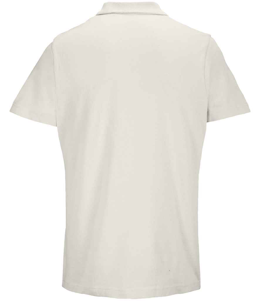 SOL'S SOL'S Unisex Pulse Twin Piqué Polo Shirt - Off White (04502)