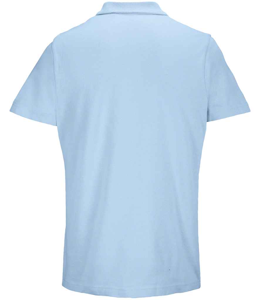 SOL'S SOL'S Unisex Pulse Twin Piqué Polo Shirt - Sky Blue (04502)