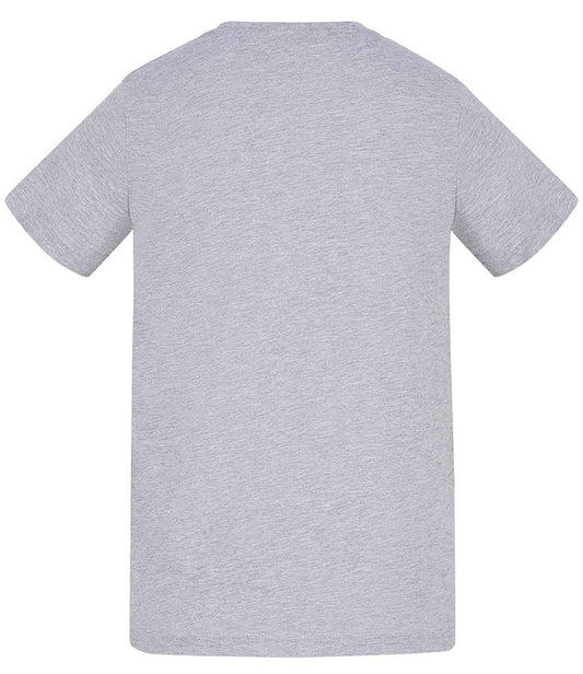 AWDis Kids 150 T-Shirt - Heather Grey (AT001B) - back
