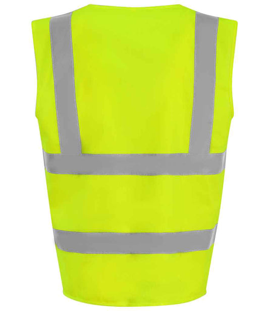 Pro RTX High Visibility Waistcoat - Yellow - back