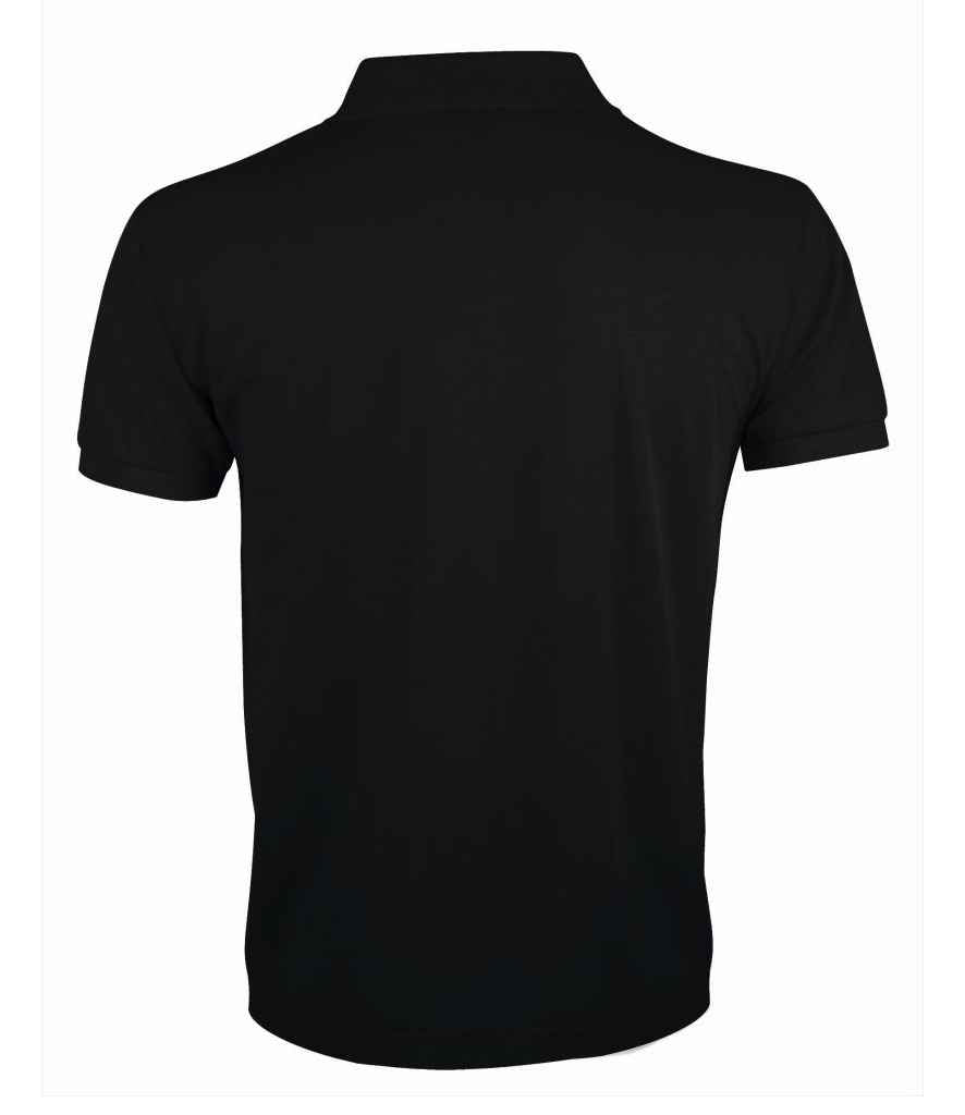 SOL'S SOL'S Prime Poly/Cotton Piqué Polo Shirt - Black (10571)