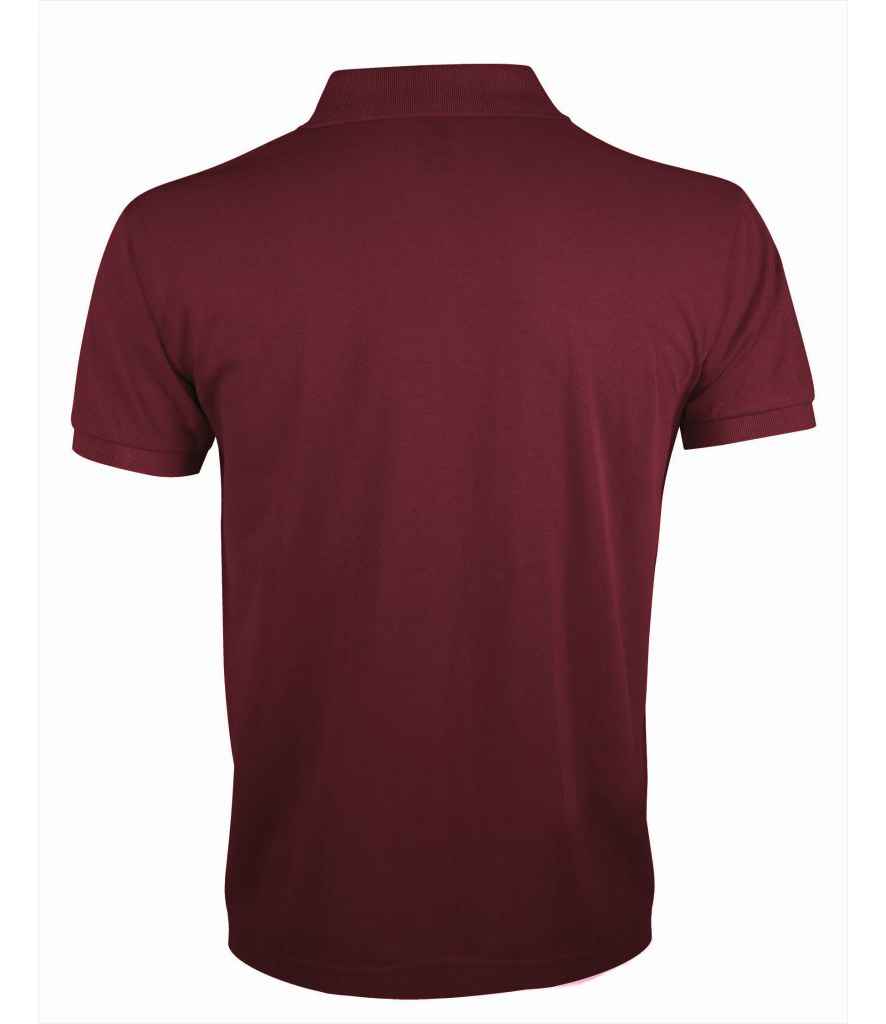 SOL'S SOL'S Prime Poly/Cotton Piqué Polo Shirt - Burgundy (10571)