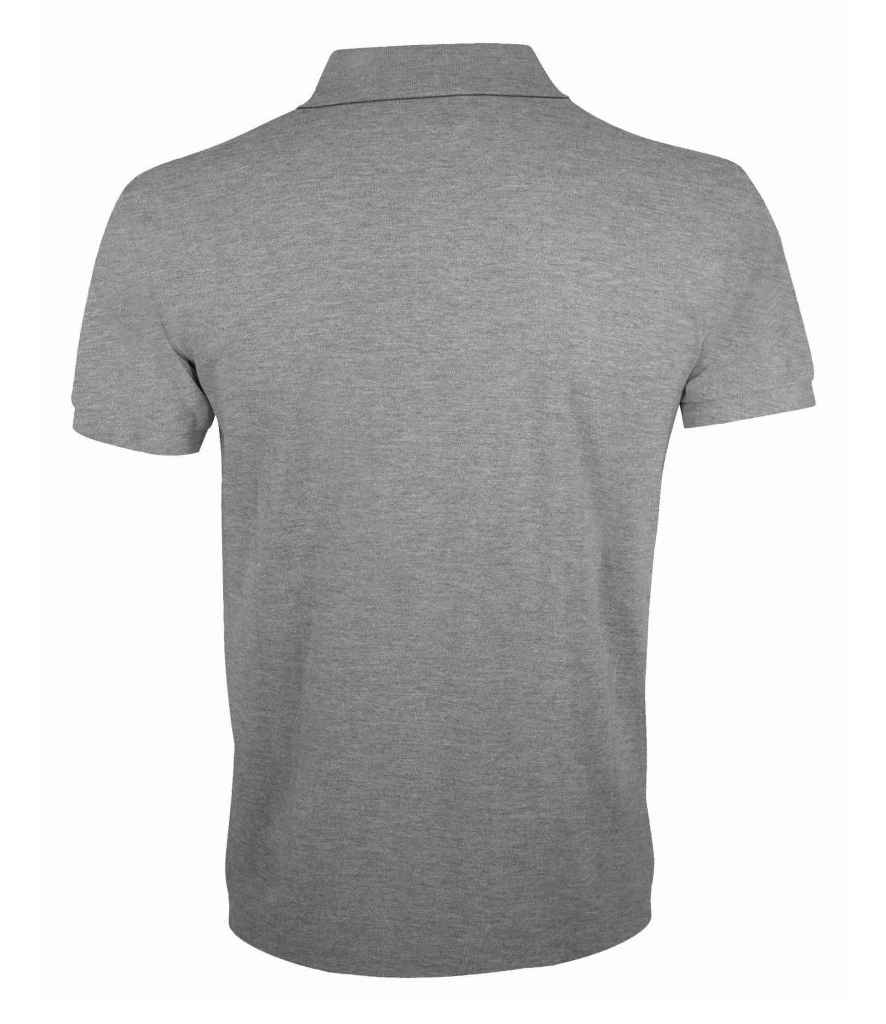 SOL'S SOL'S Prime Poly/Cotton Piqué Polo Shirt - Grey Marl (10571)