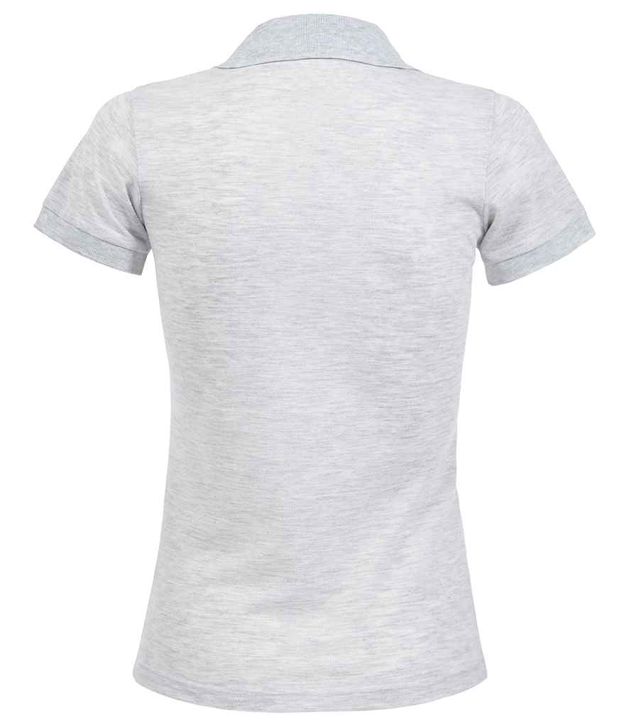 SOL'S SOL'S Ladies Prime Poly/Cotton Piqué Polo Shirt - Ash (10573)