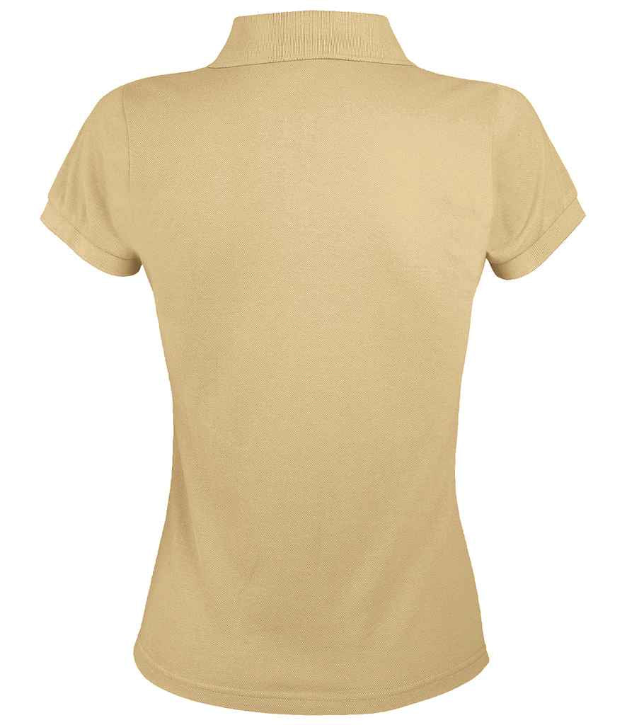 SOL'S SOL'S Ladies Prime Poly/Cotton Piqué Polo Shirt - Sand (10573)