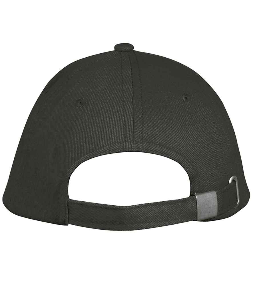 SOL'S SOL'S Long Beach Cap - Dark Grey/Light Grey (10594)