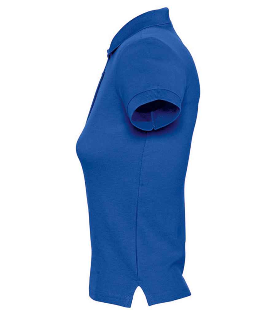SOL'S SOL'S Ladies People Cotton Piqué Polo Shirt - Royal Blue (11310)