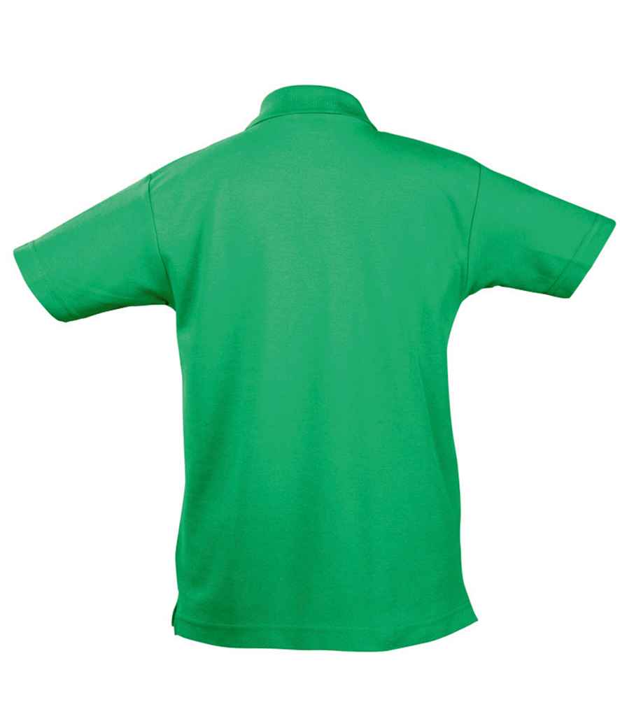 SOL'S SOL'S Kids Summer II Cotton Piqué Polo Shirt - Kelly Green (11344)
