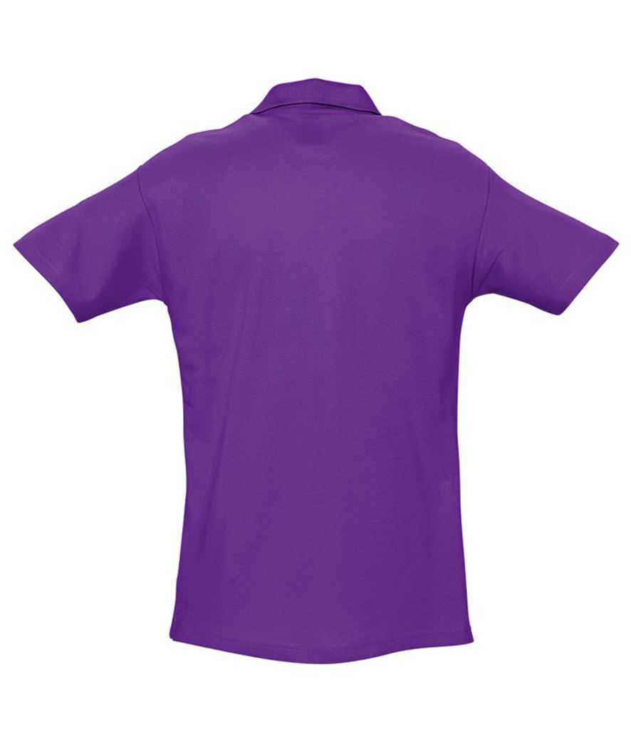 SOL'S SOL'S Spring II Heavy Cotton Piqué Polo Shirt - Dark Purple (11362)
