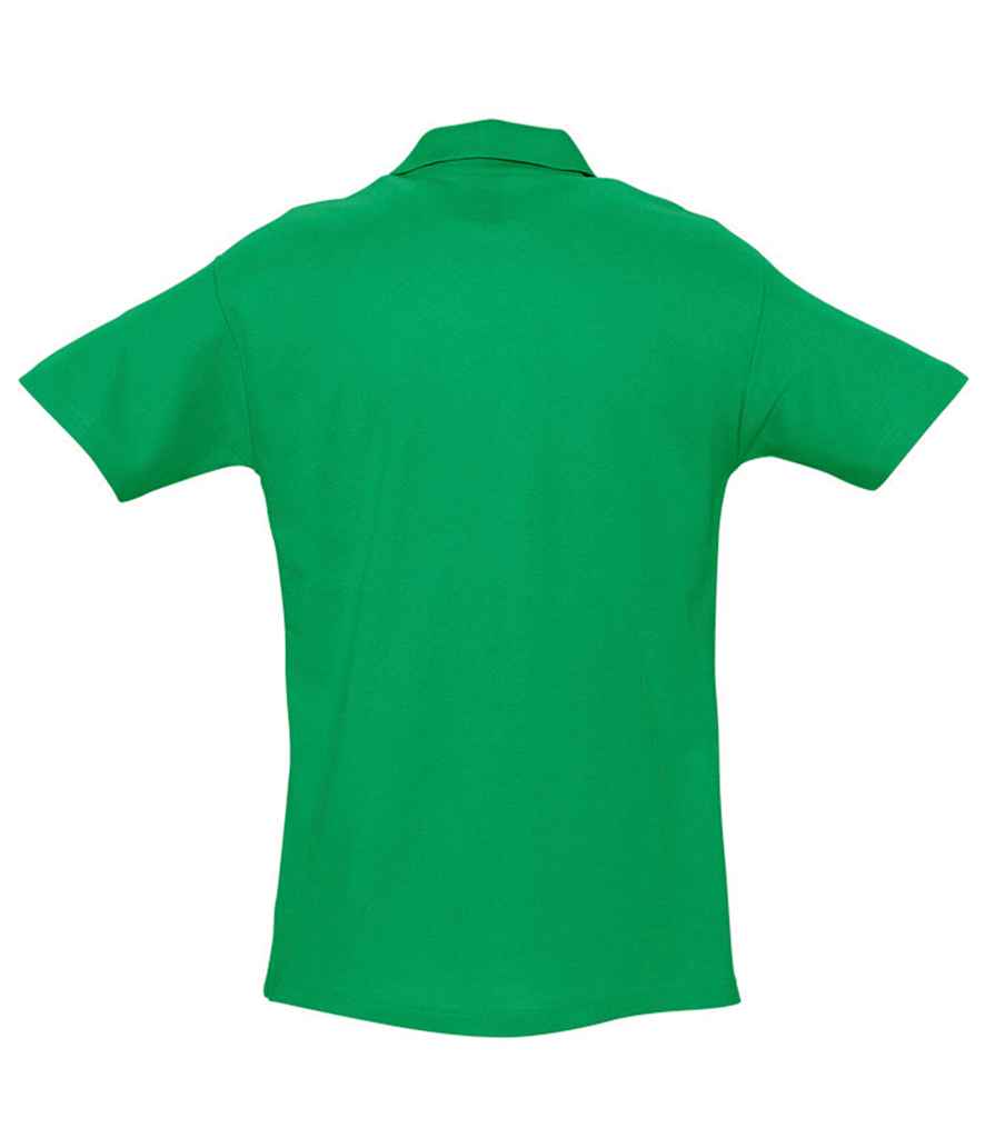 SOL'S SOL'S Spring II Heavy Cotton Piqué Polo Shirt - Kelly Green (11362)