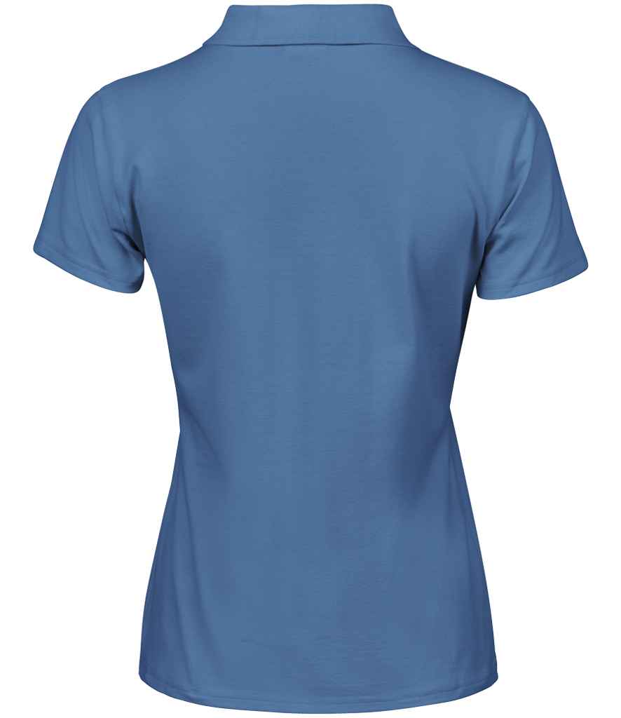 Tee Jays Ladies Luxury Stretch Polo Shirt - BACK