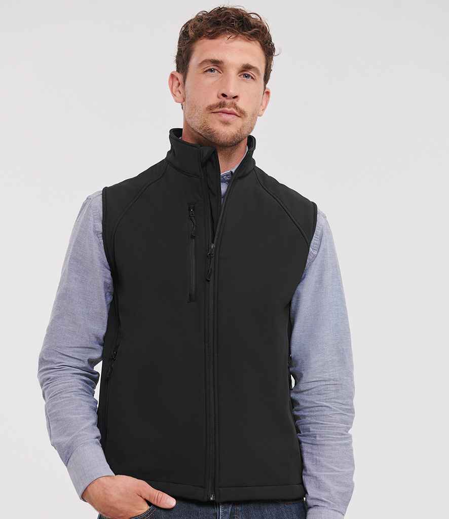 Russell Soft Shell Gilet - Black (141M)