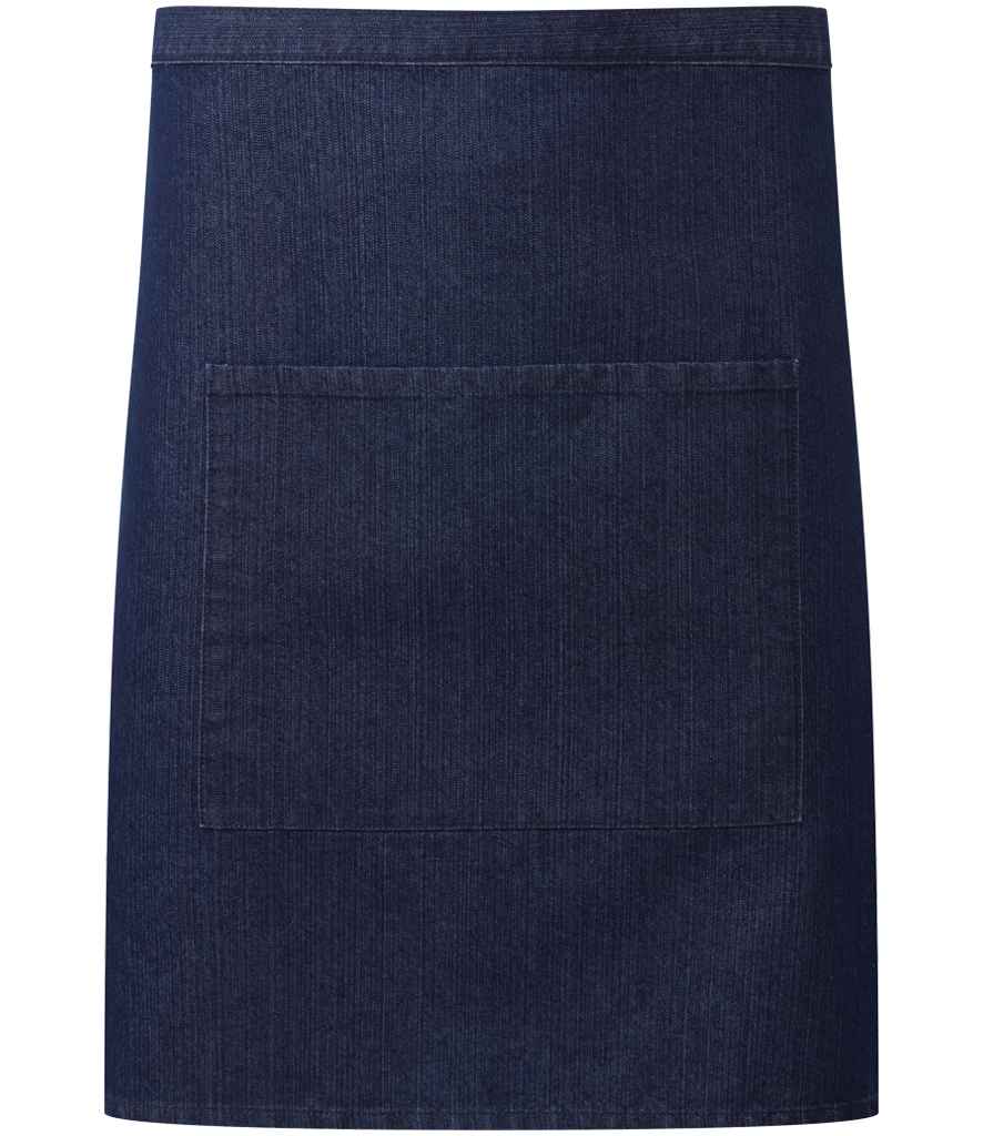 Premier 'Colours' Mid Length Apron with Pocket - FRONT