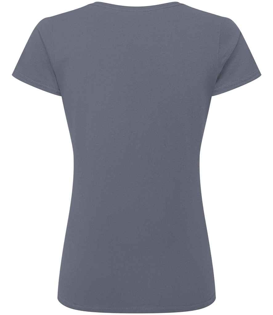 Russell Ladies Authentic Classic Ringspun T-Shirt - Convoy Grey (180F)