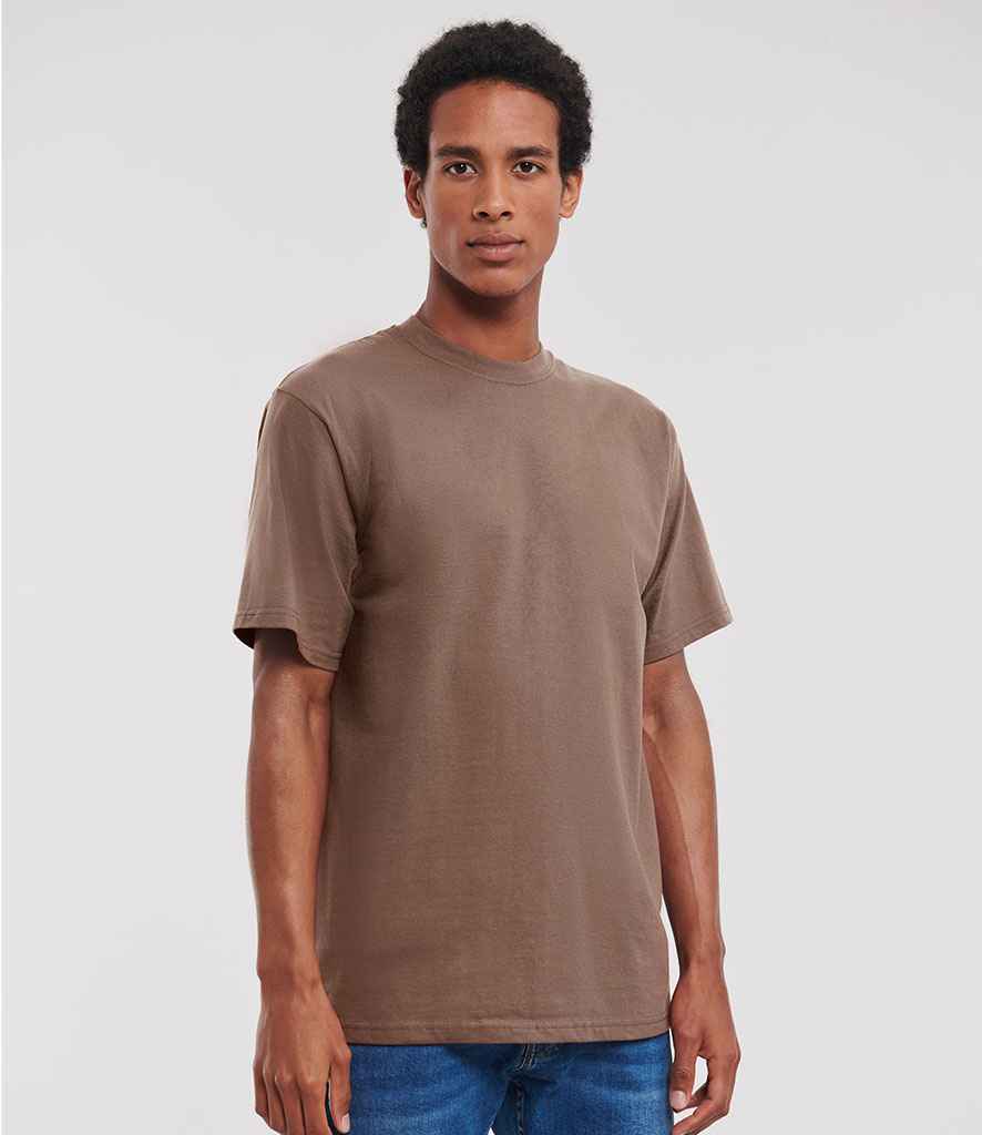 Russell Classic Ringspun T-Shirt - Mocha (180M)