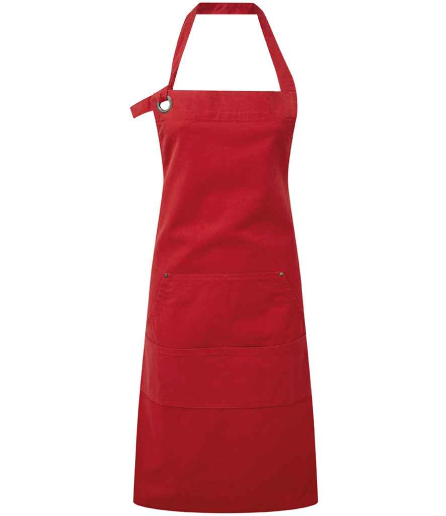 Premier Calibre Heavy Canvas Pocket Apron - FRONT