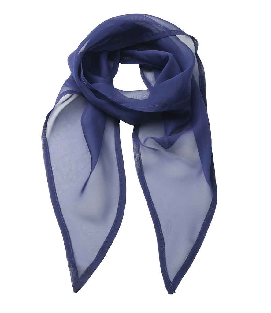 Premier 'Colours' Chiffon Scarf - FRONT