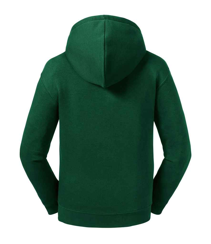 Russell Kids Authentic Zip Hooded Sweatshirt - Bottle Green (266B)