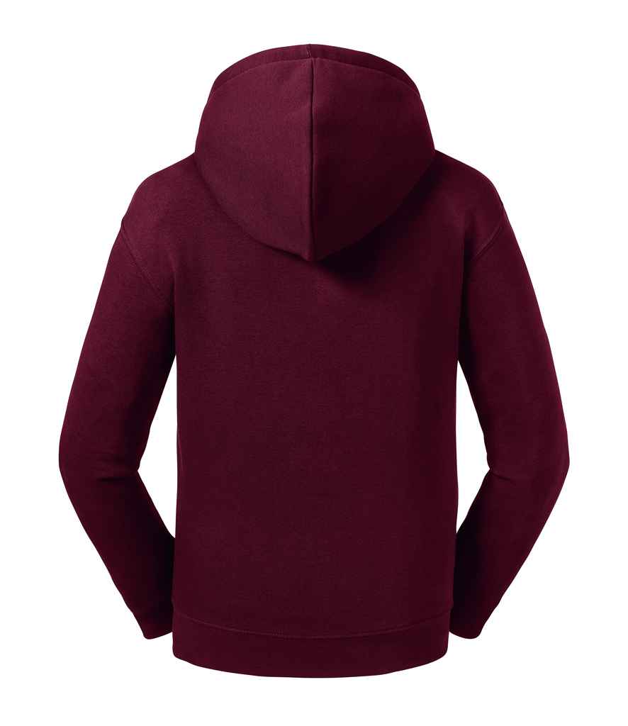 Russell Kids Authentic Zip Hooded Sweatshirt - Burgundy (266B)