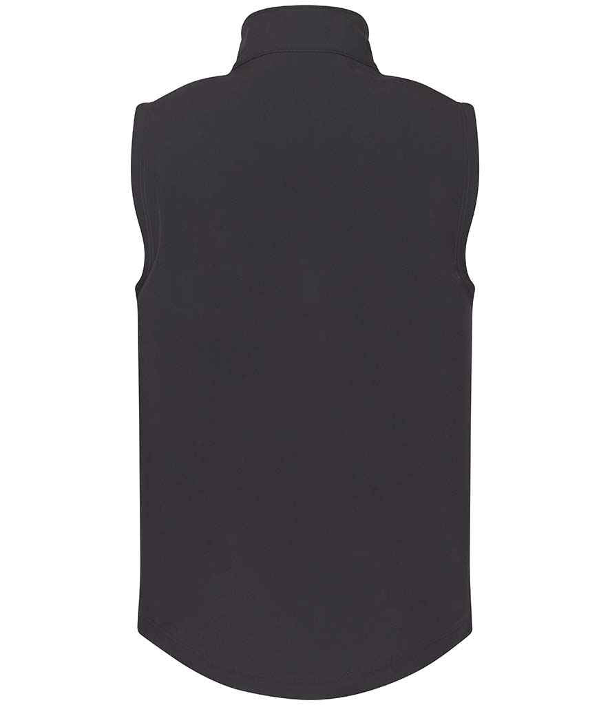 Pro RTX Pro Two Layer Soft Shell Gilet - Charcoal - back