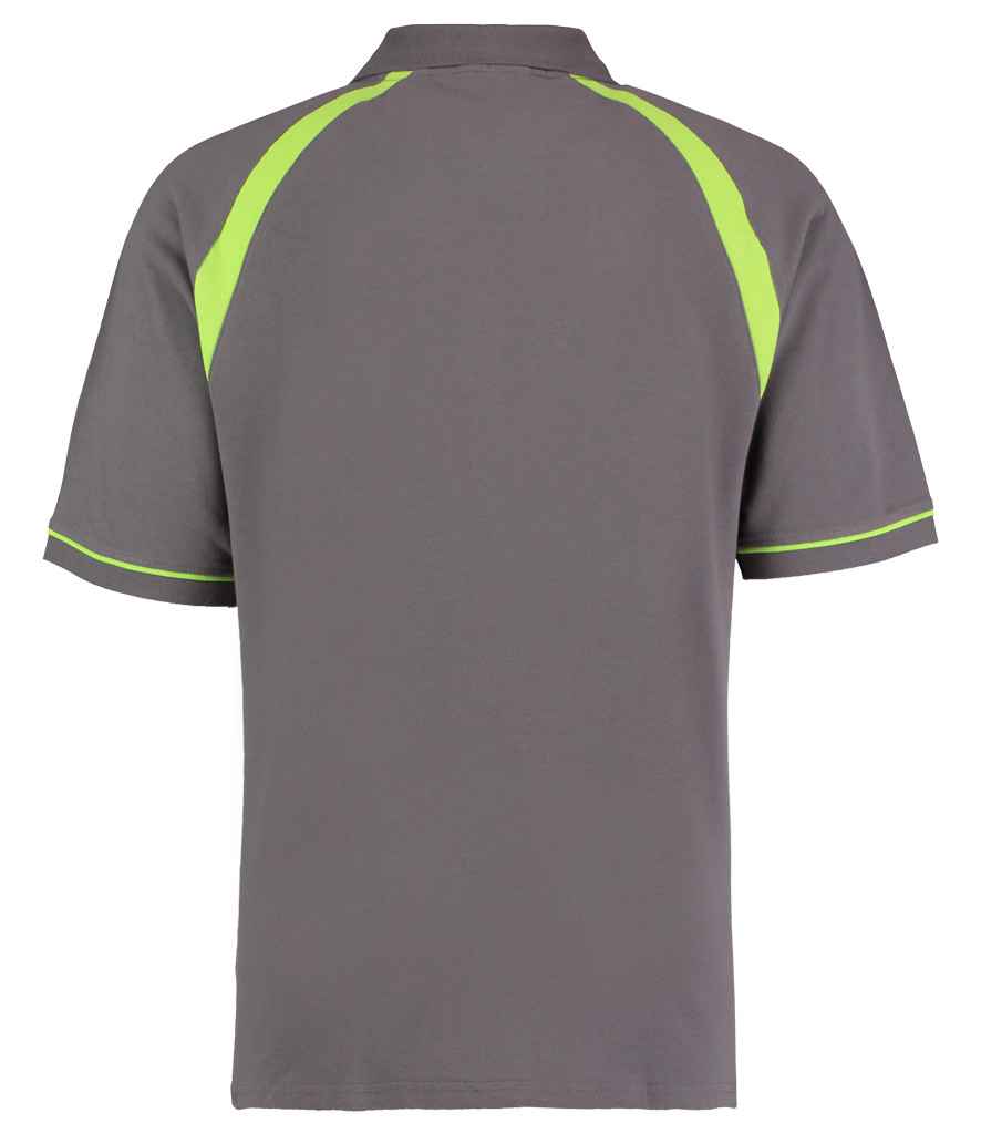 Kustom Kit Oak Hill Cotton Piqué Polo Shirt - BACK