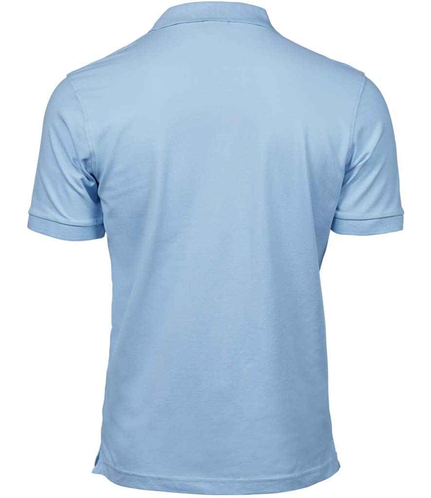 Tee Jays Luxury Stretch Piqué Polo Shirt - BACK