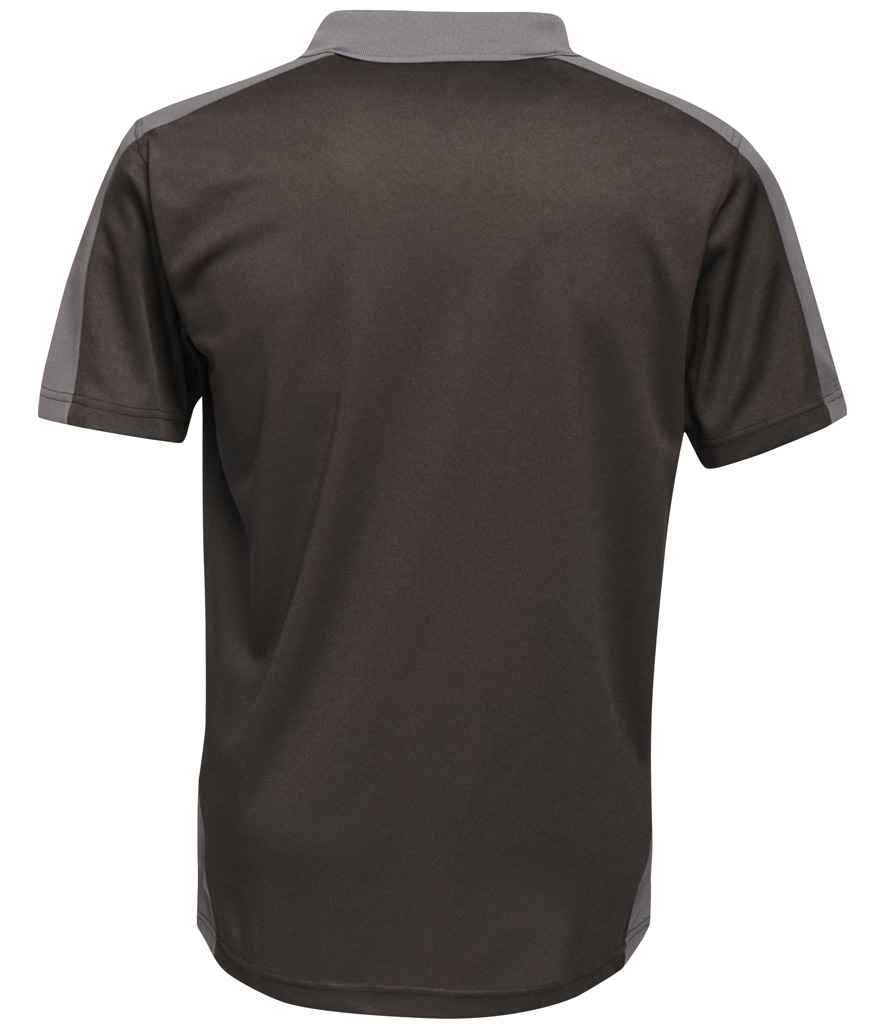 Regatta Contrast Quick Wicking Piqué Polo Shirt - BACK