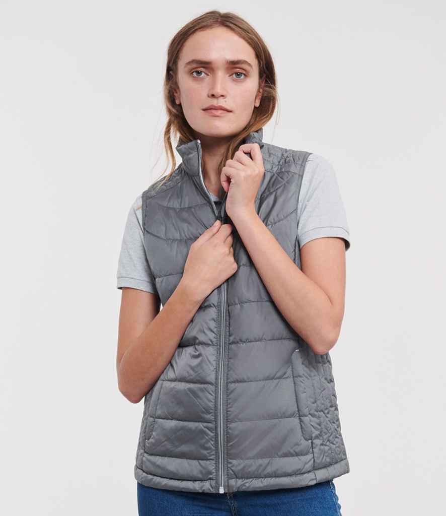 Russell Ladies Nano Padded Bodywarmer - Iron (441F)