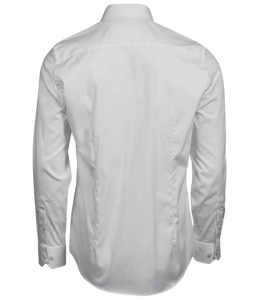 Tee Jays Luxury Stretch Long Sleeve Shirt - BACK